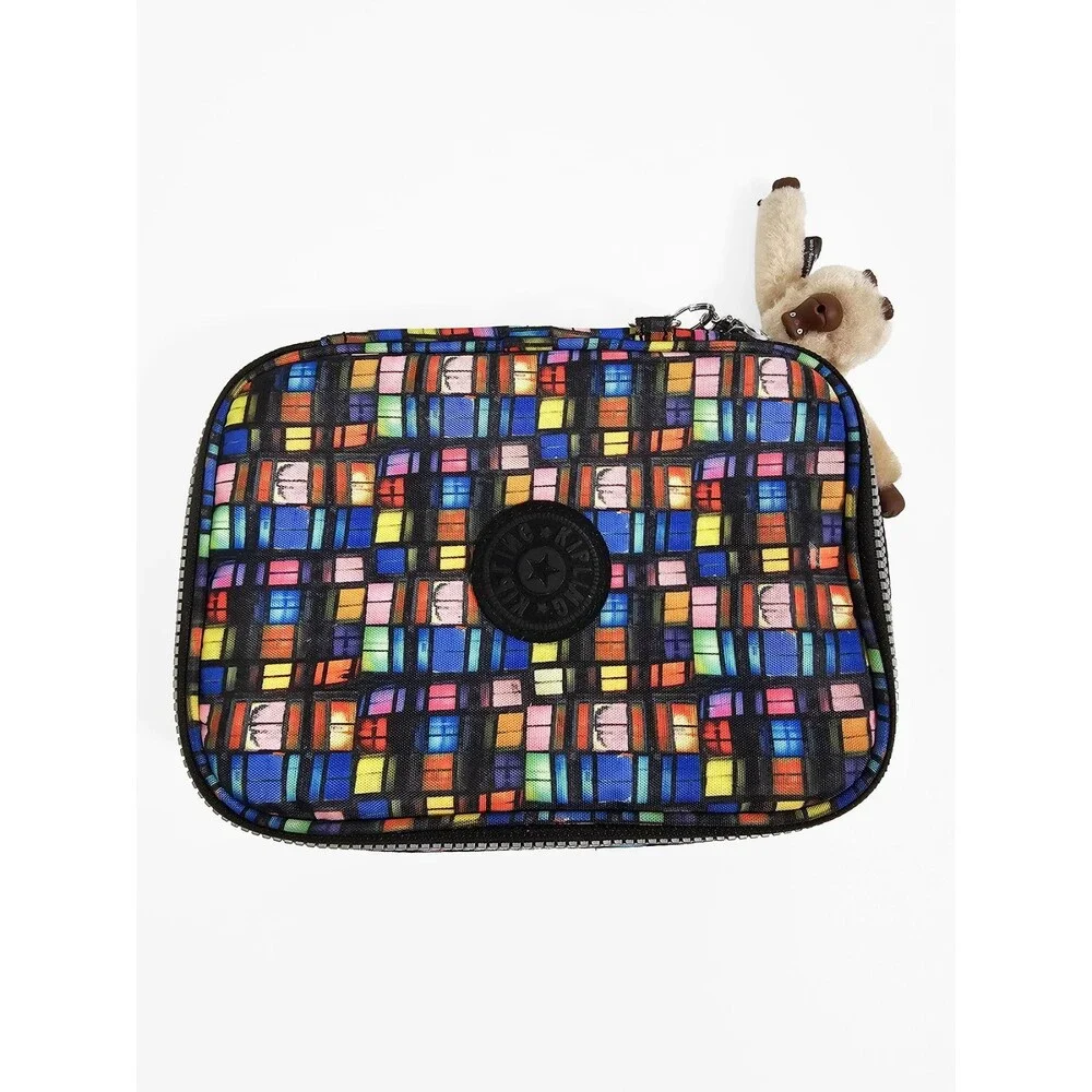 Kipling 100 Pens Pencils Case Organizer Back to School
